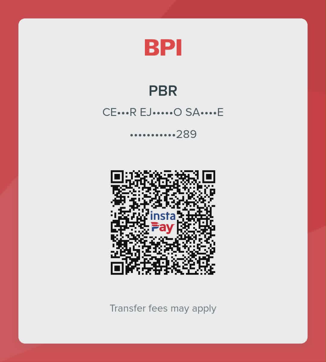 BPI Online QR code